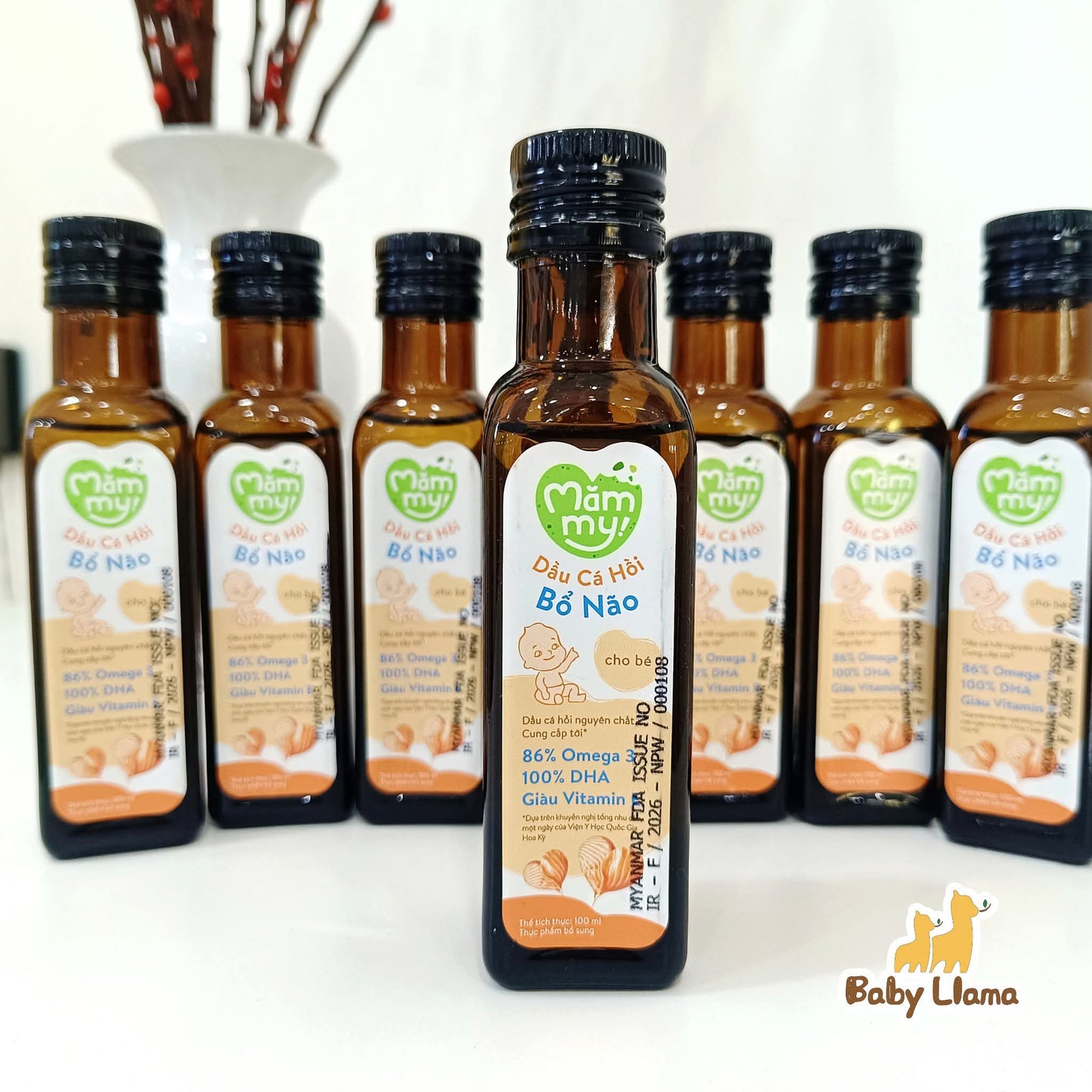 Mammy Salmon Fish Oil For Brain 100ml 6M+