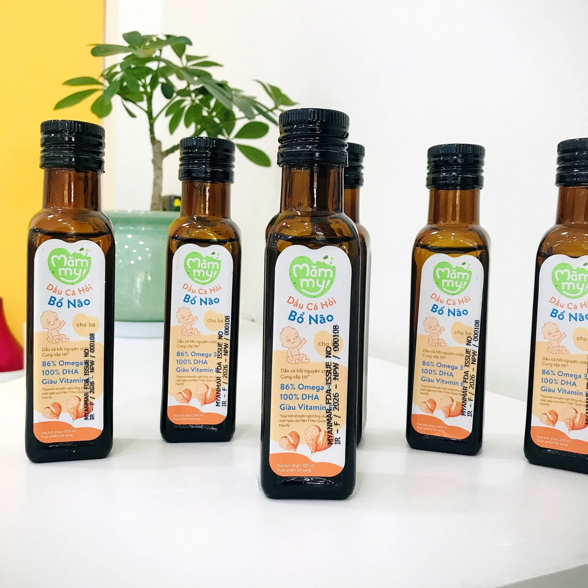 Mammy Salmon Fish Oil For Brain 100ml 6M+