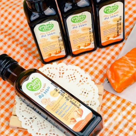 Mammy Salmon Fish Oil For Brain 100ml 6M+