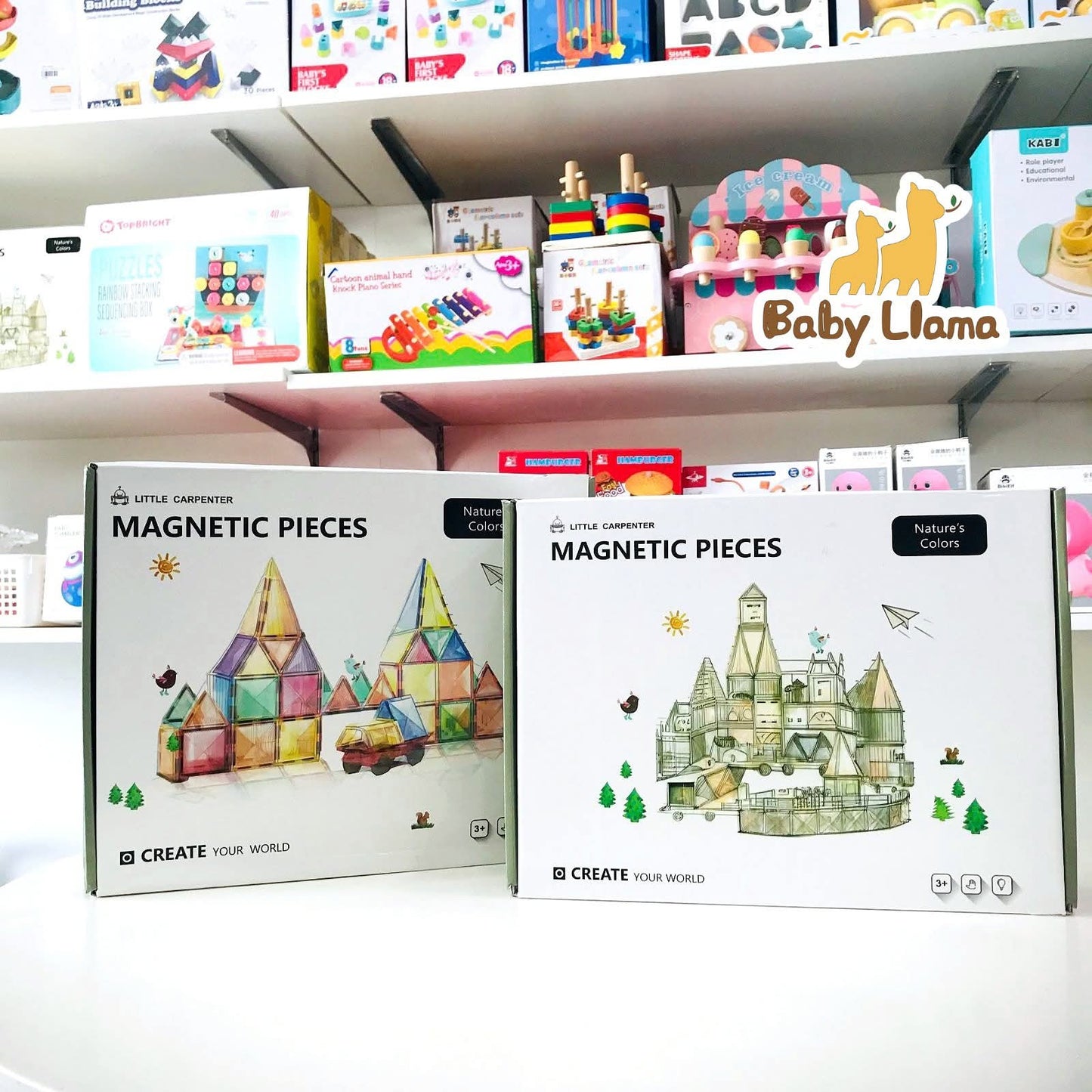 XZ-D20 Little Carpenter Magnetic Pieces 100Pcs 3Yr+