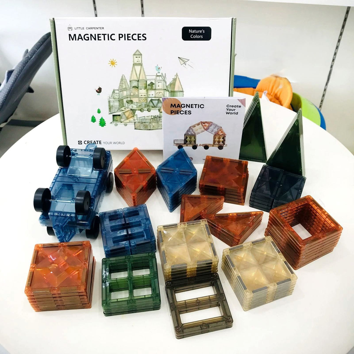 XZ-D20 Little Carpenter Magnetic Pieces 100Pcs 3Yr+