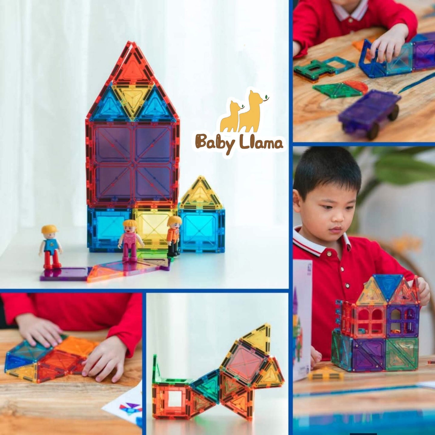 XZ-D20 Little Carpenter Magnetic Pieces 100Pcs 3Yr+