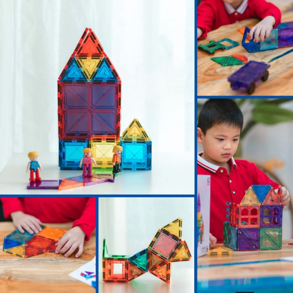 XZ-D20 Little Carpenter Magnetic Pieces 100Pcs 3Yr+