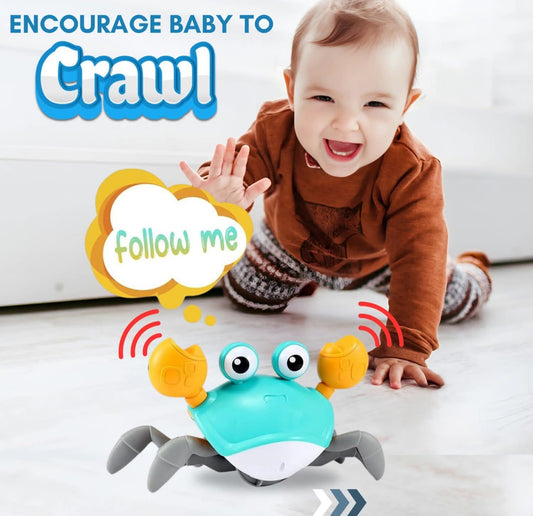 Happy Childhood Induction Electic Crab Toy