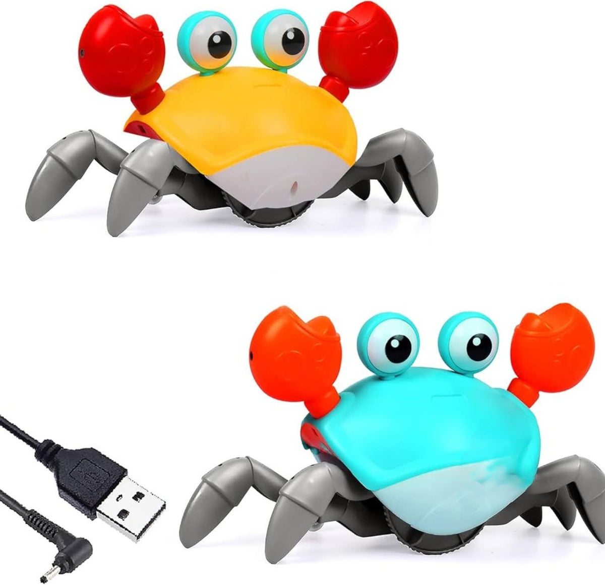 Happy Childhood Induction Electic Crab Toy