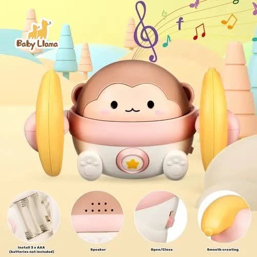 WebeFun Electric Rolling Monkey Toy