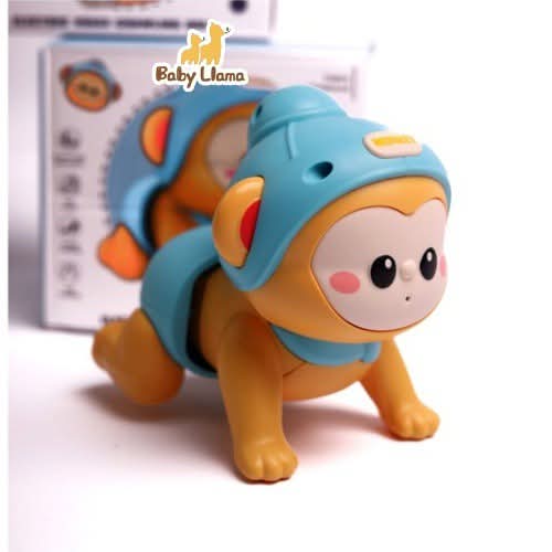 Happy Childhood Electric Voice Crawling Doll