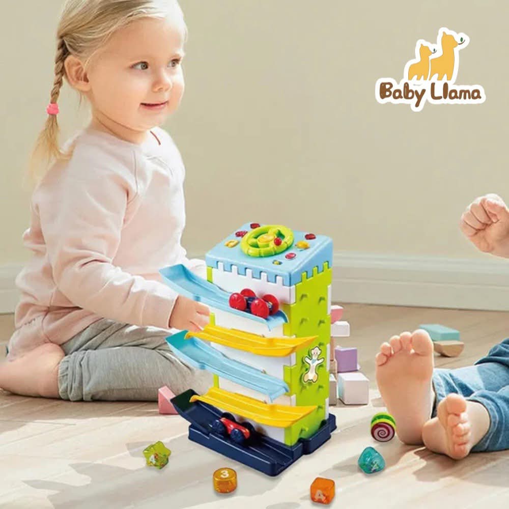 Youleen Multi-Play Racetrack Activity House Toy