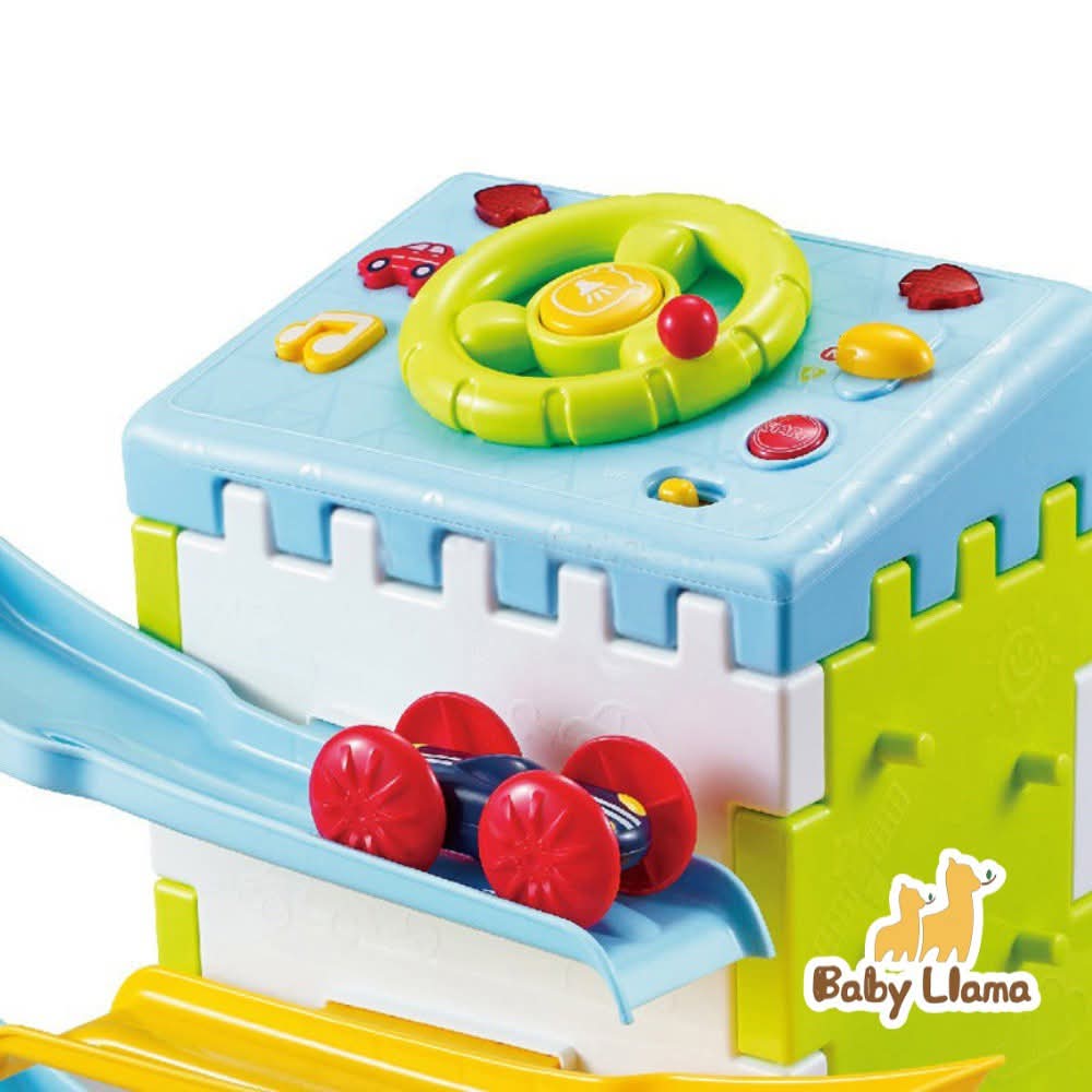 Youleen Multi-Play Racetrack Activity House Toy
