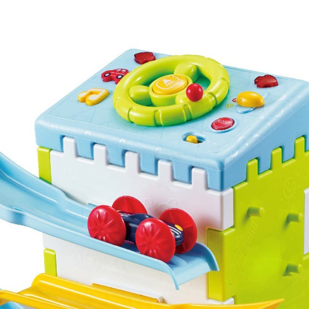 Youleen Multi-Play Racetrack Activity House Toy