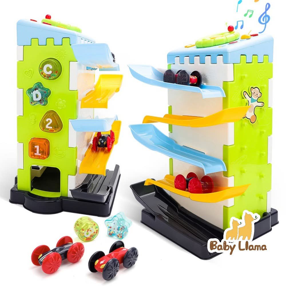Youleen Multi-Play Racetrack Activity House Toy