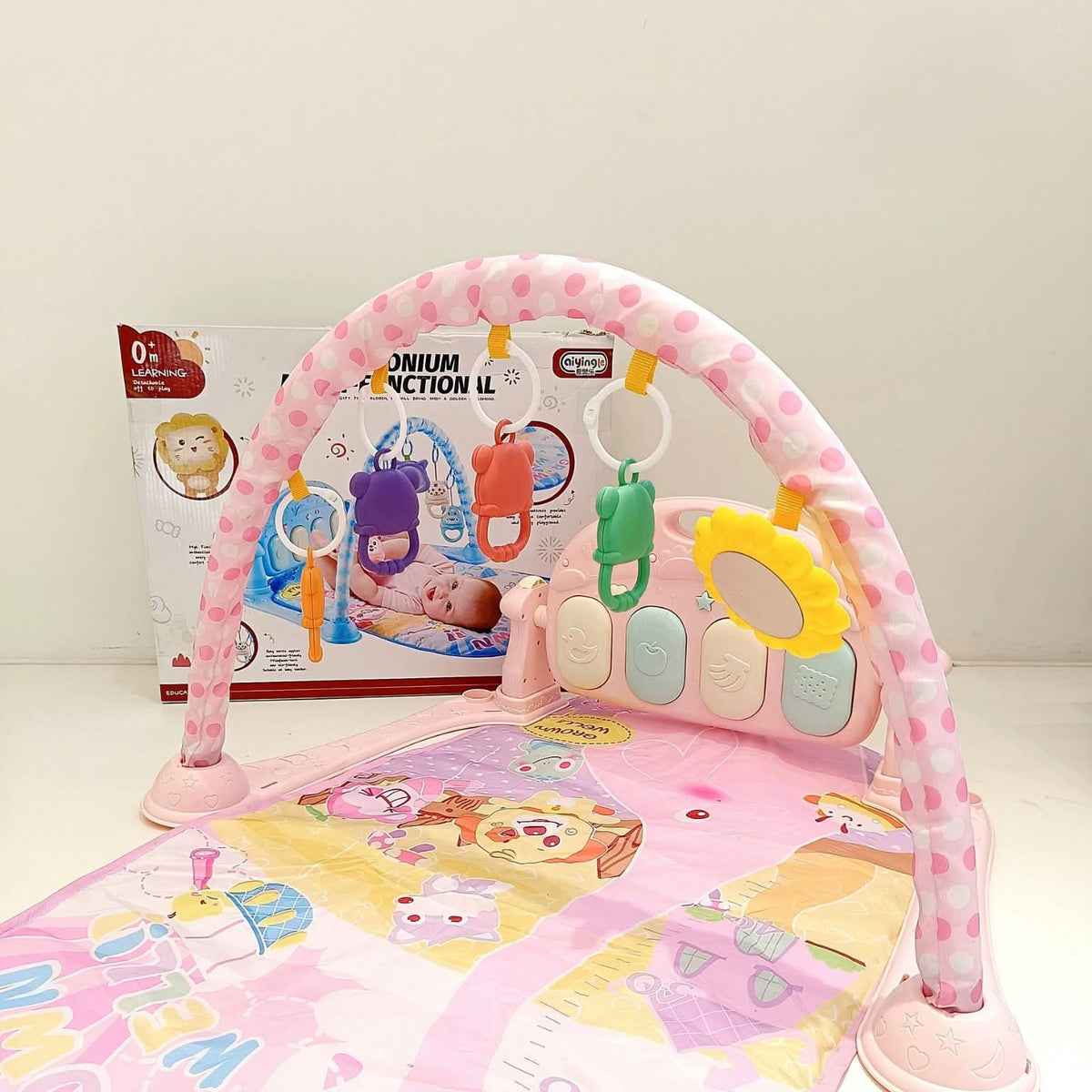 Aiyingle Multi-Fuctional Piano Gym 0M+