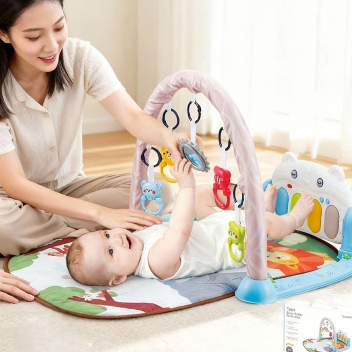 Youleen Tiger Baby Piano Fitness Rack