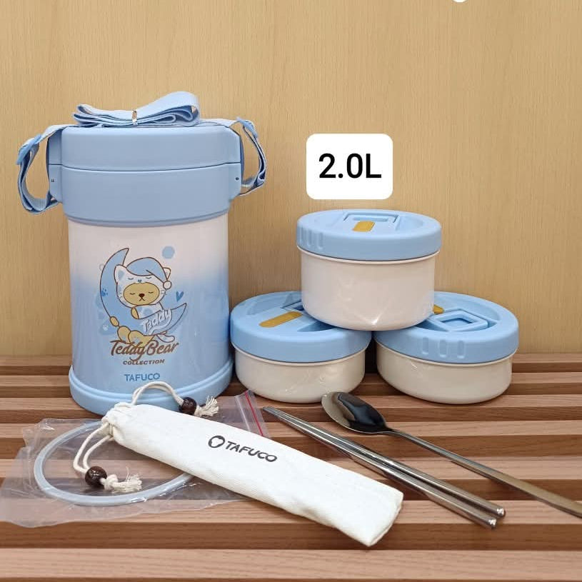 TAFUCO 3 Layers Lunch Box 2L