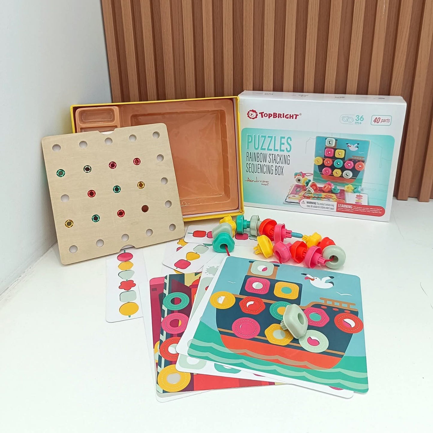Top Bright - Baby Activity pegboards