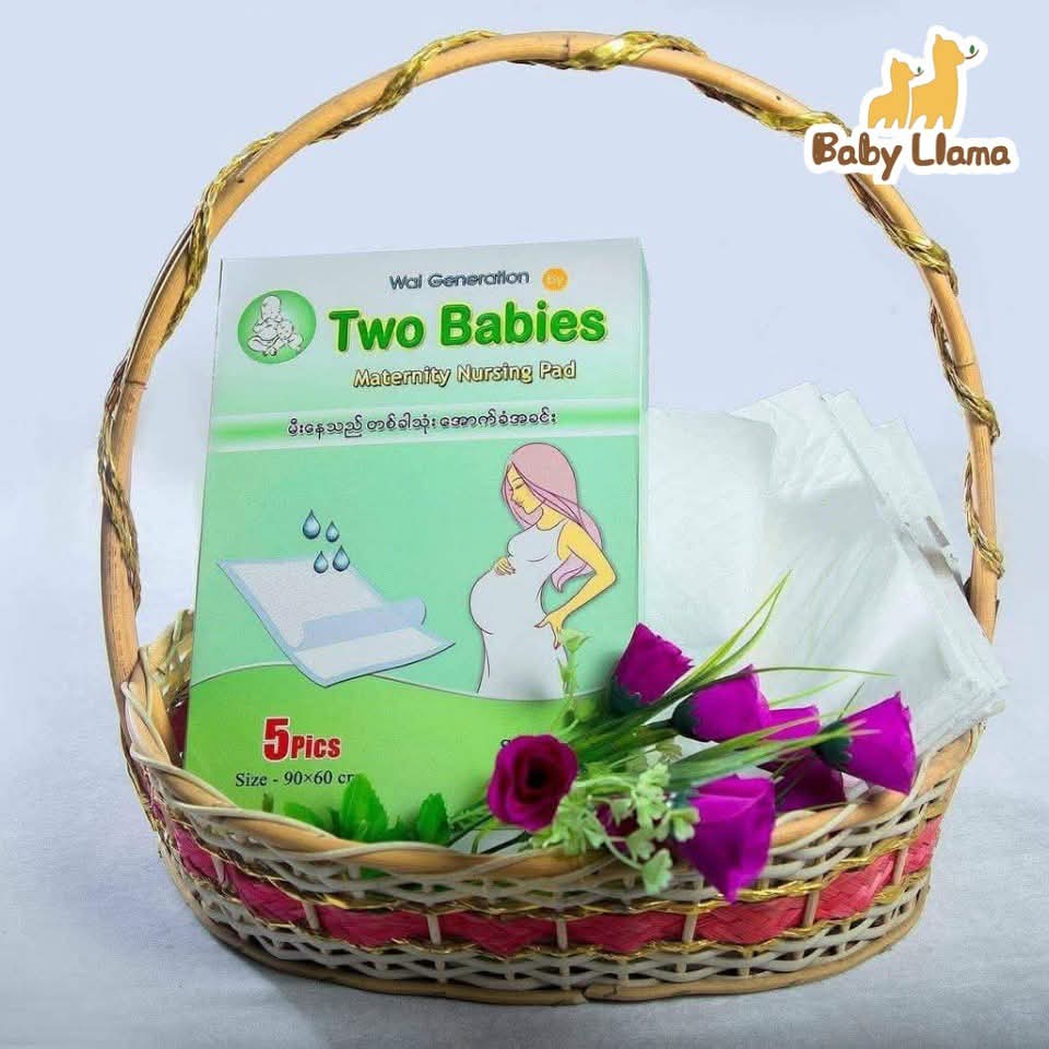 Two Babies Maternity Nursing Pad 90x60cm 5Pcs