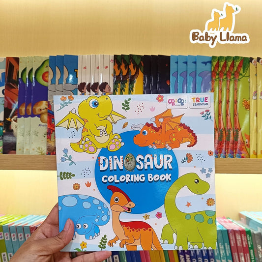 True Learning Coloring Book - Dinosaur