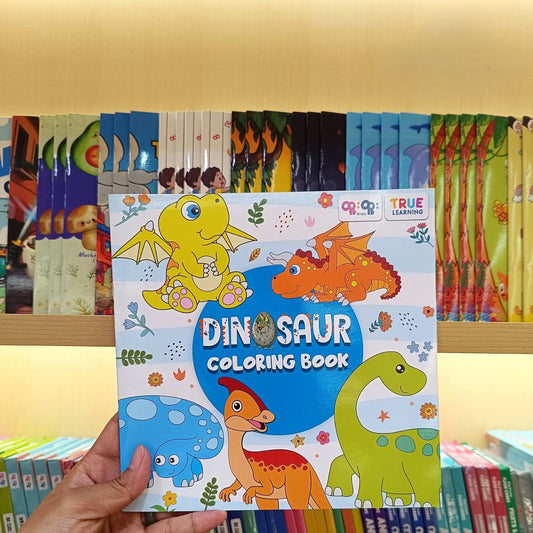 True Learning Coloring Book - Dinosaur