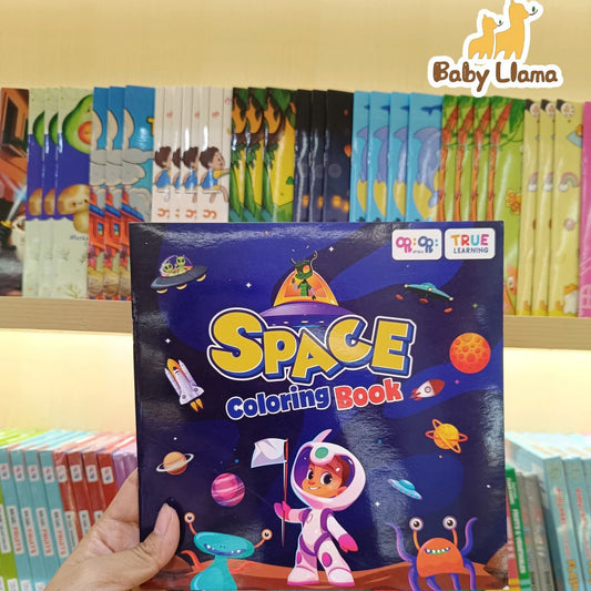 True Learning Coloring Book - Space