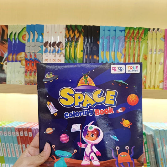 True Learning Coloring Book - Space