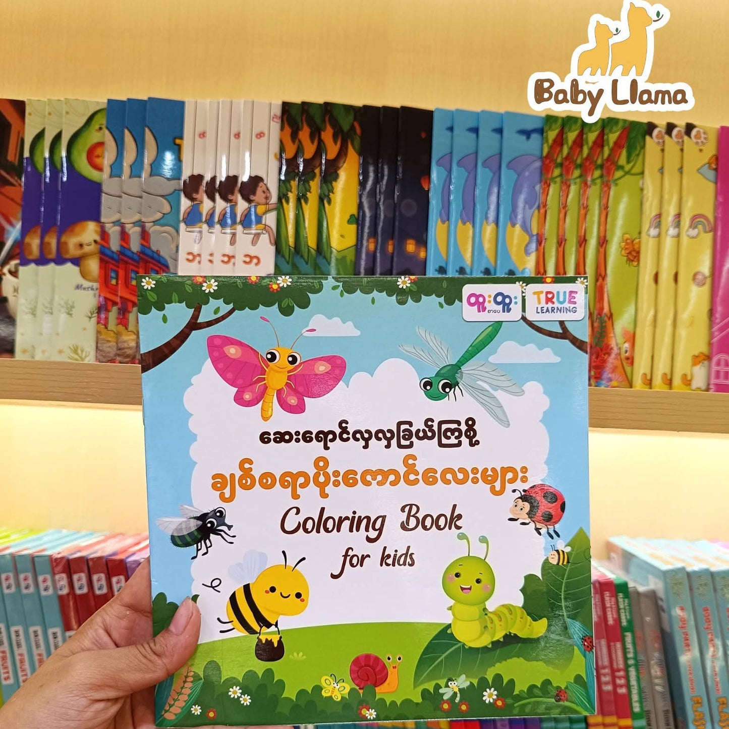 True Learning Coloring Book For Kids - Insects