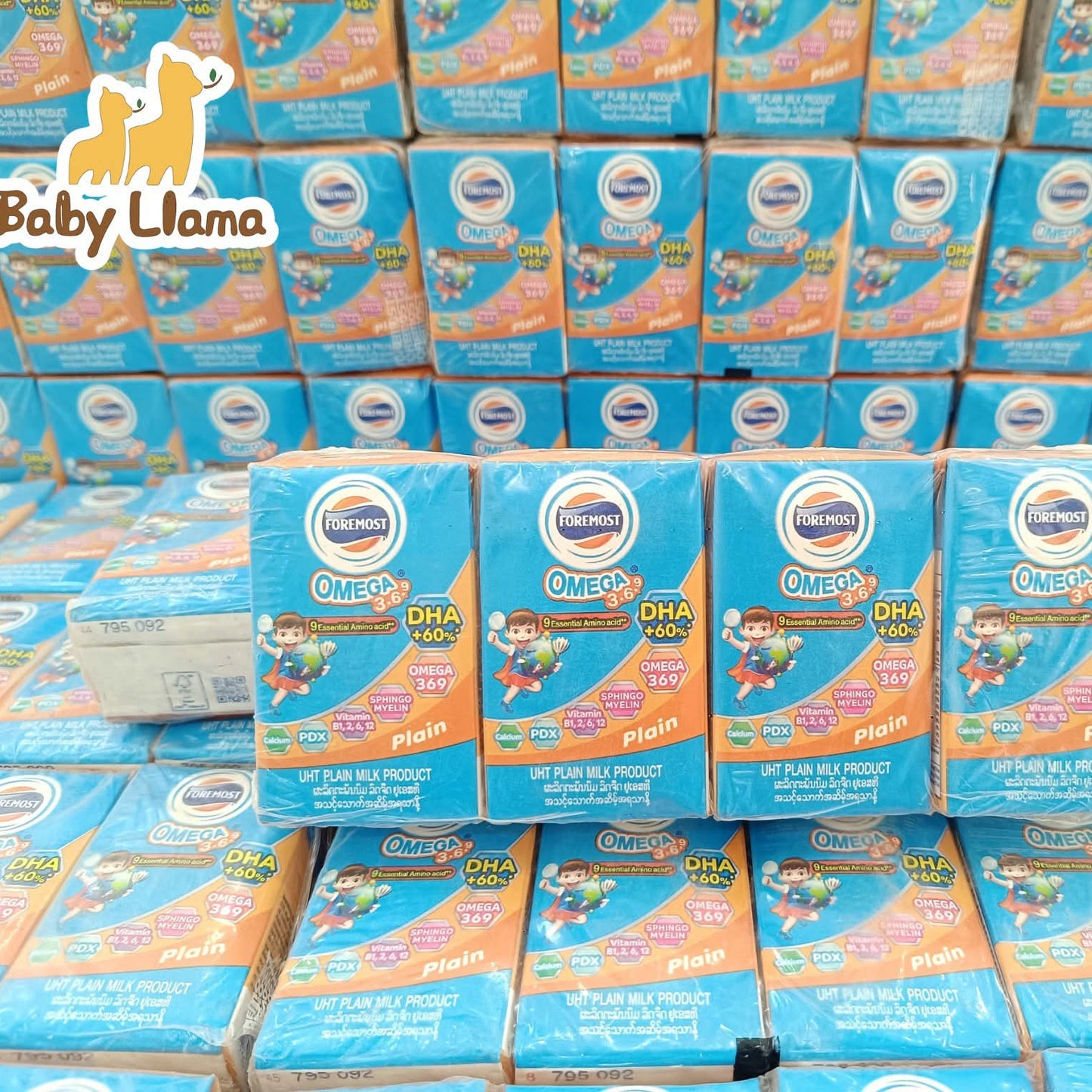 Foremost DHA Milk Plain 4×110ml