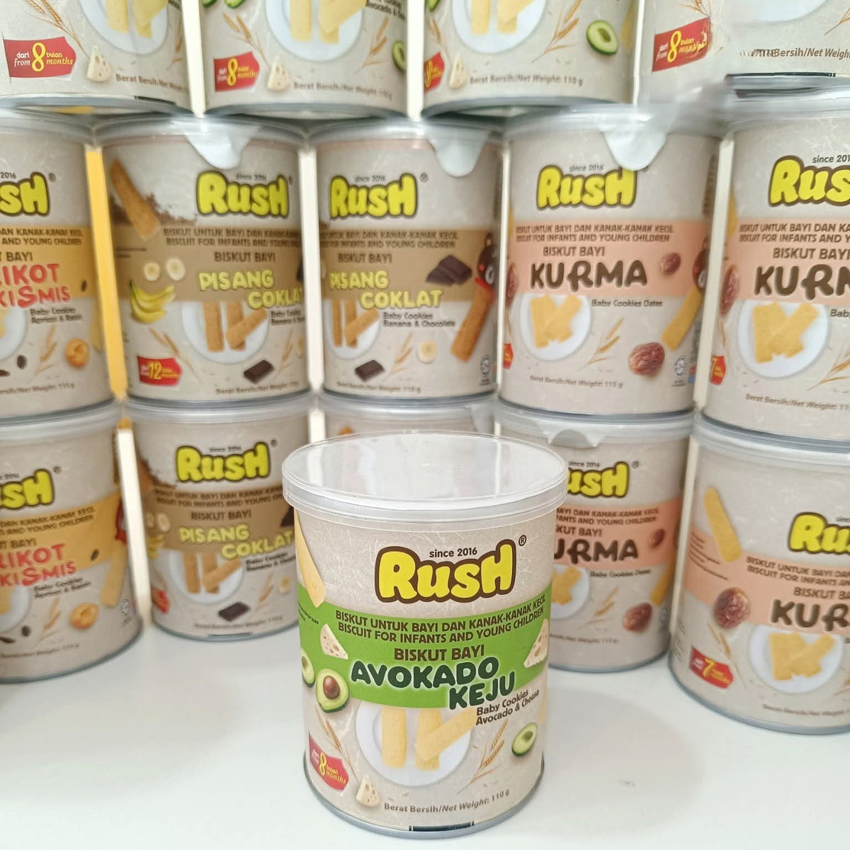 Rush Baby Cookies 7M+