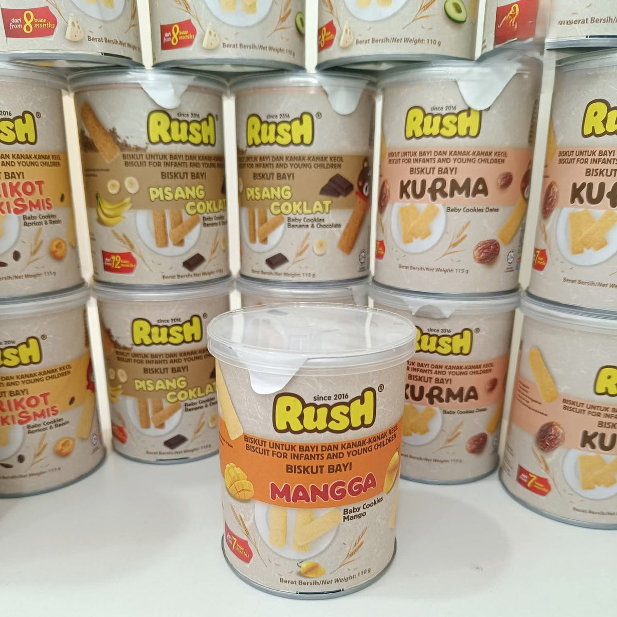 Rush Baby Cookies 7M+