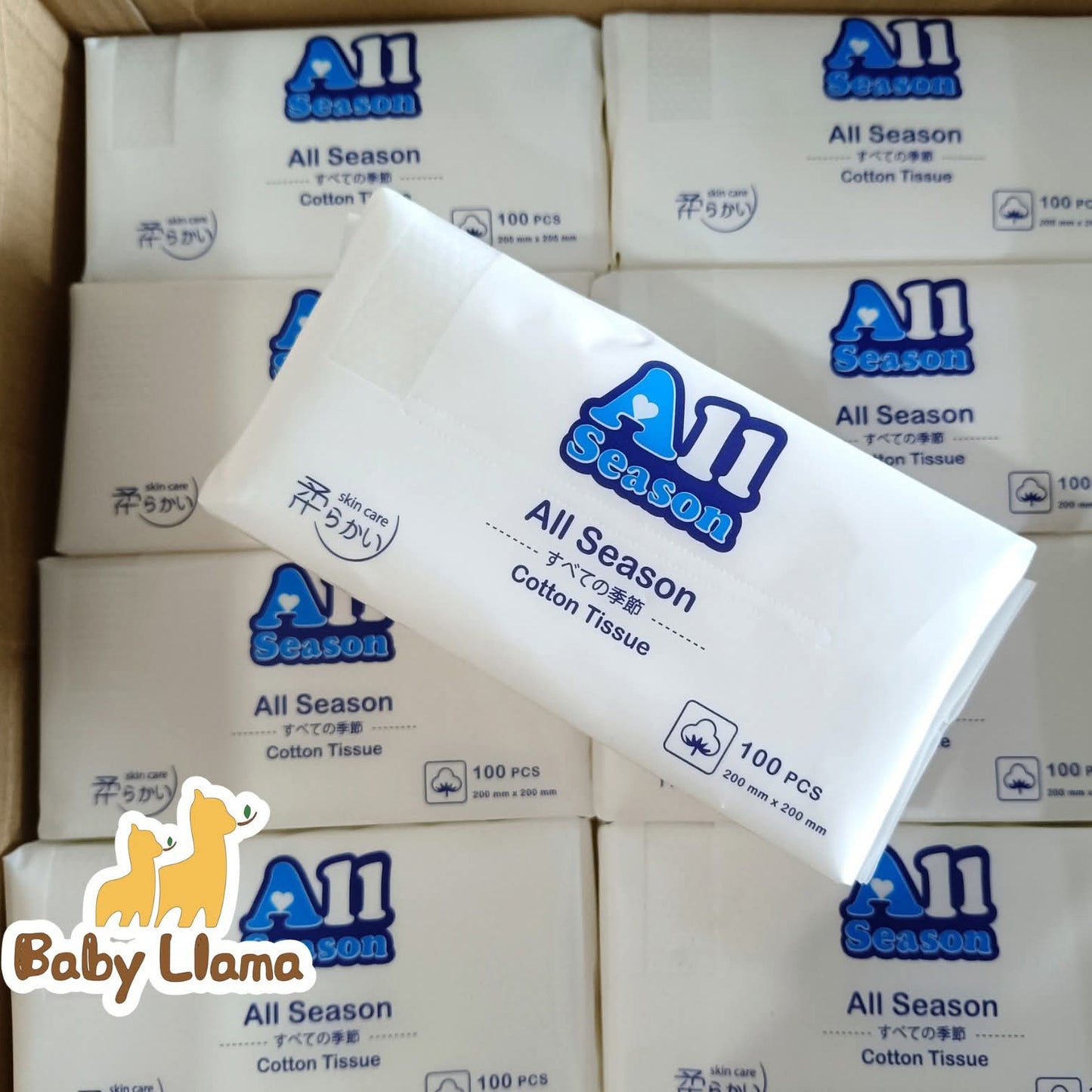 All Season Cotton Tissue 100Sheets