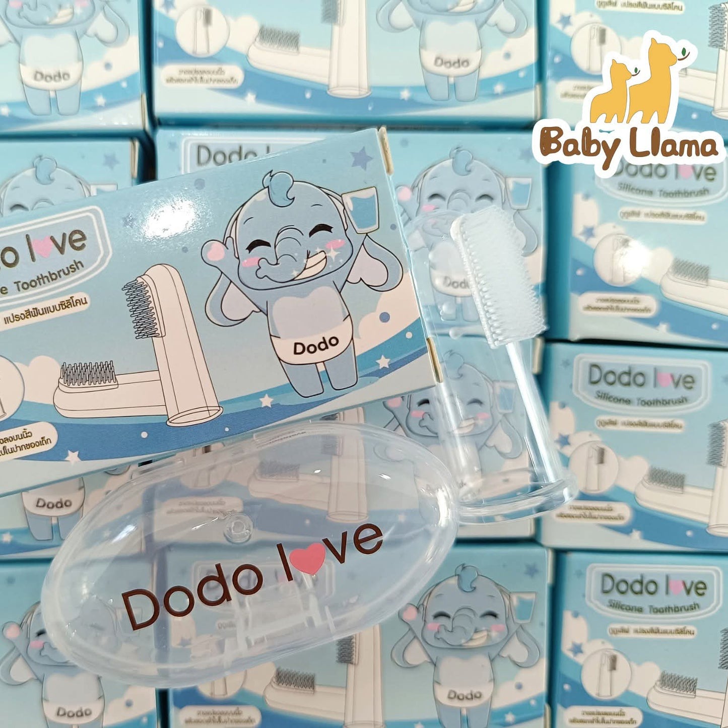 Dodo Love Silicone Finger Toothbrush 6M+
