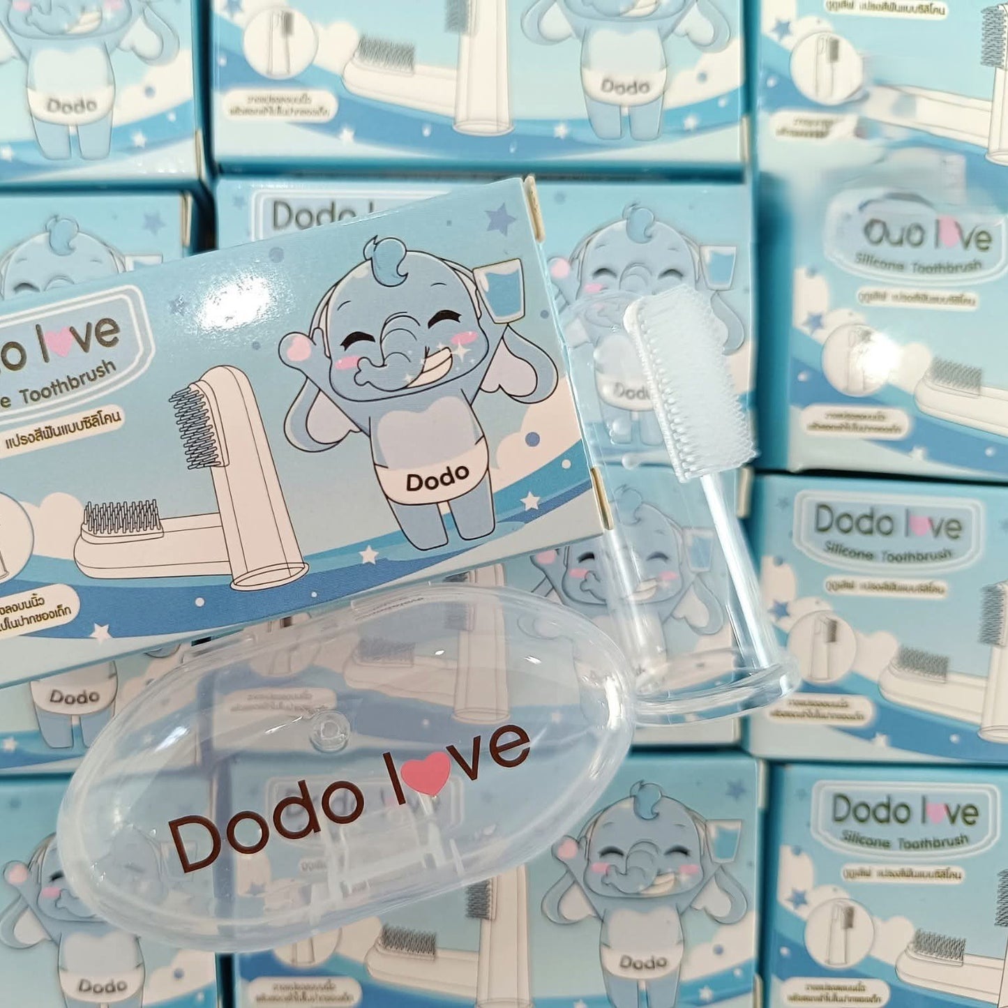 Dodo Love Silicone Finger Toothbrush 6M+