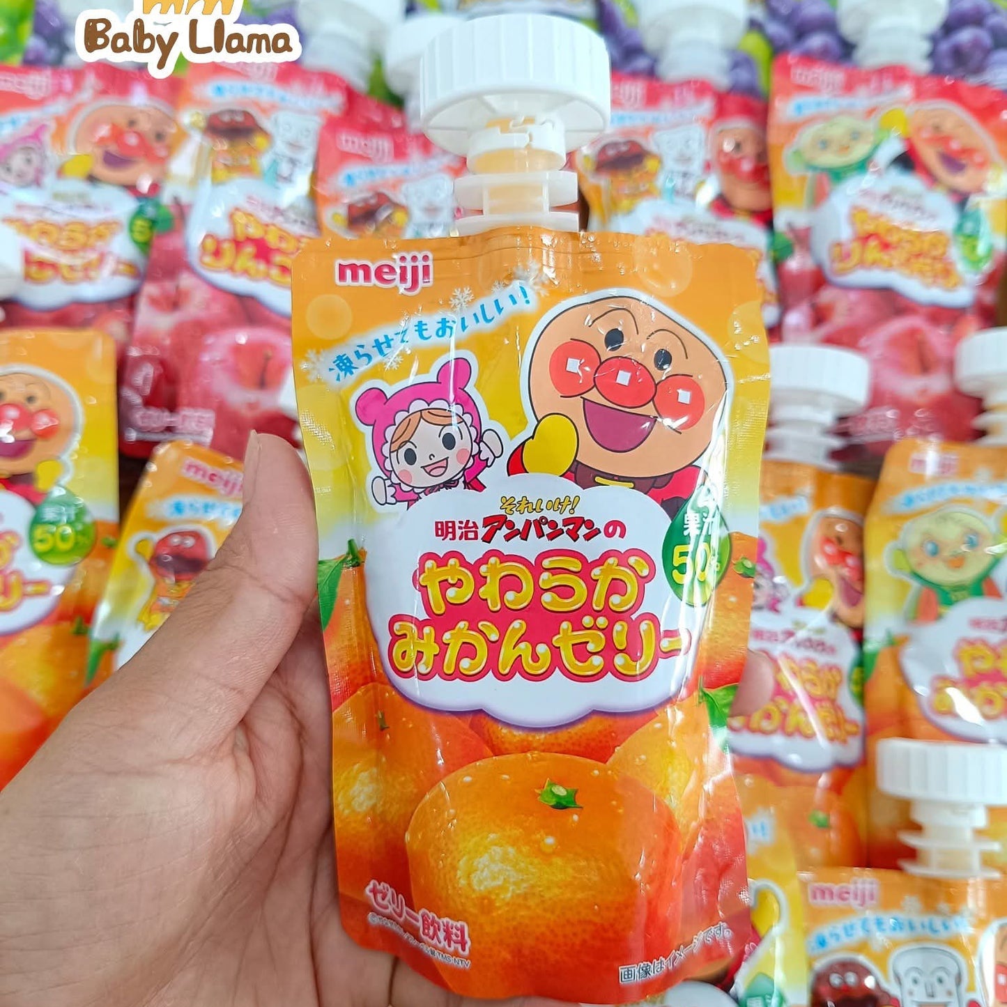 Meiji Anpanman Soft Jelly 100g