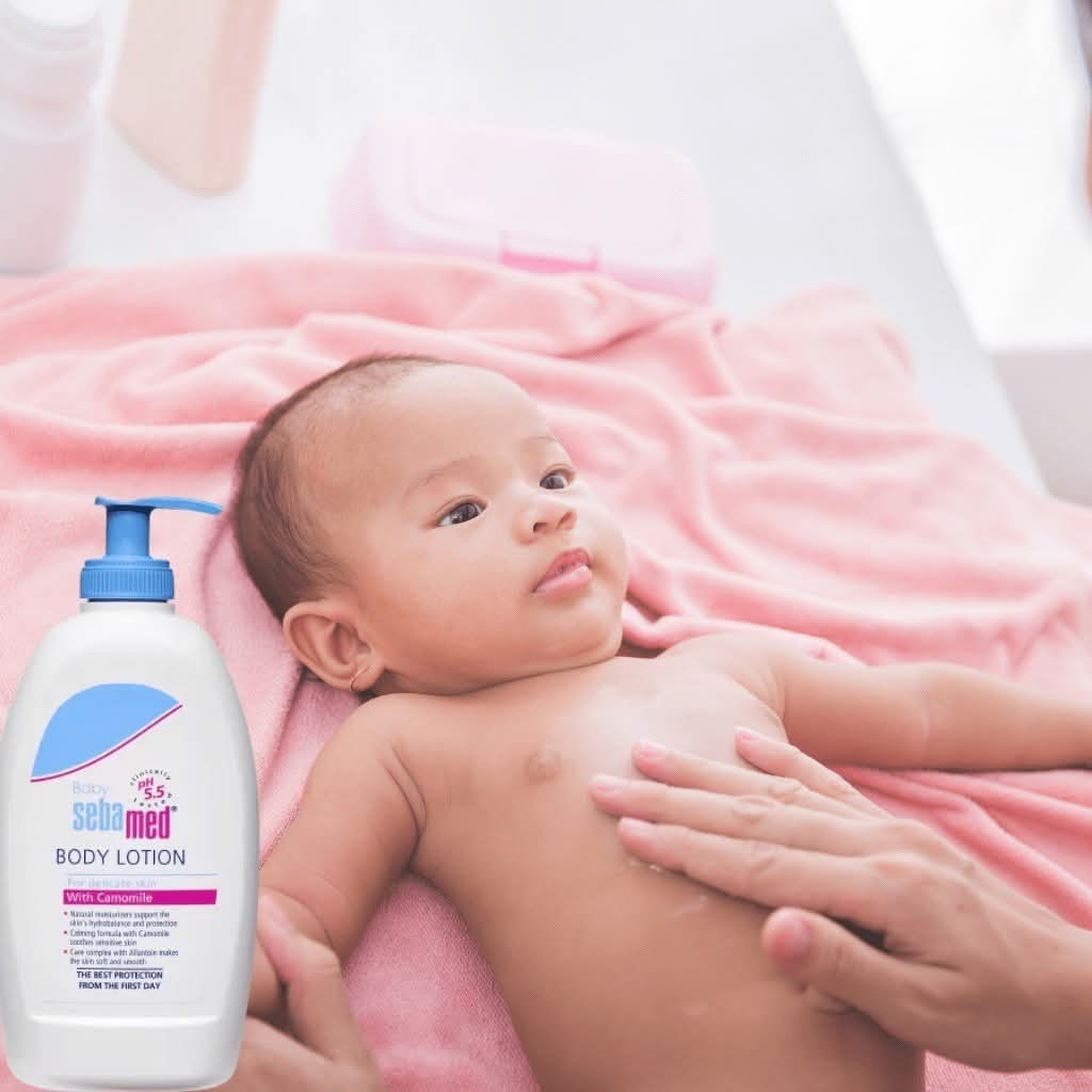 Sebamed Baby Body Lotion & Gentle Wash 0M+