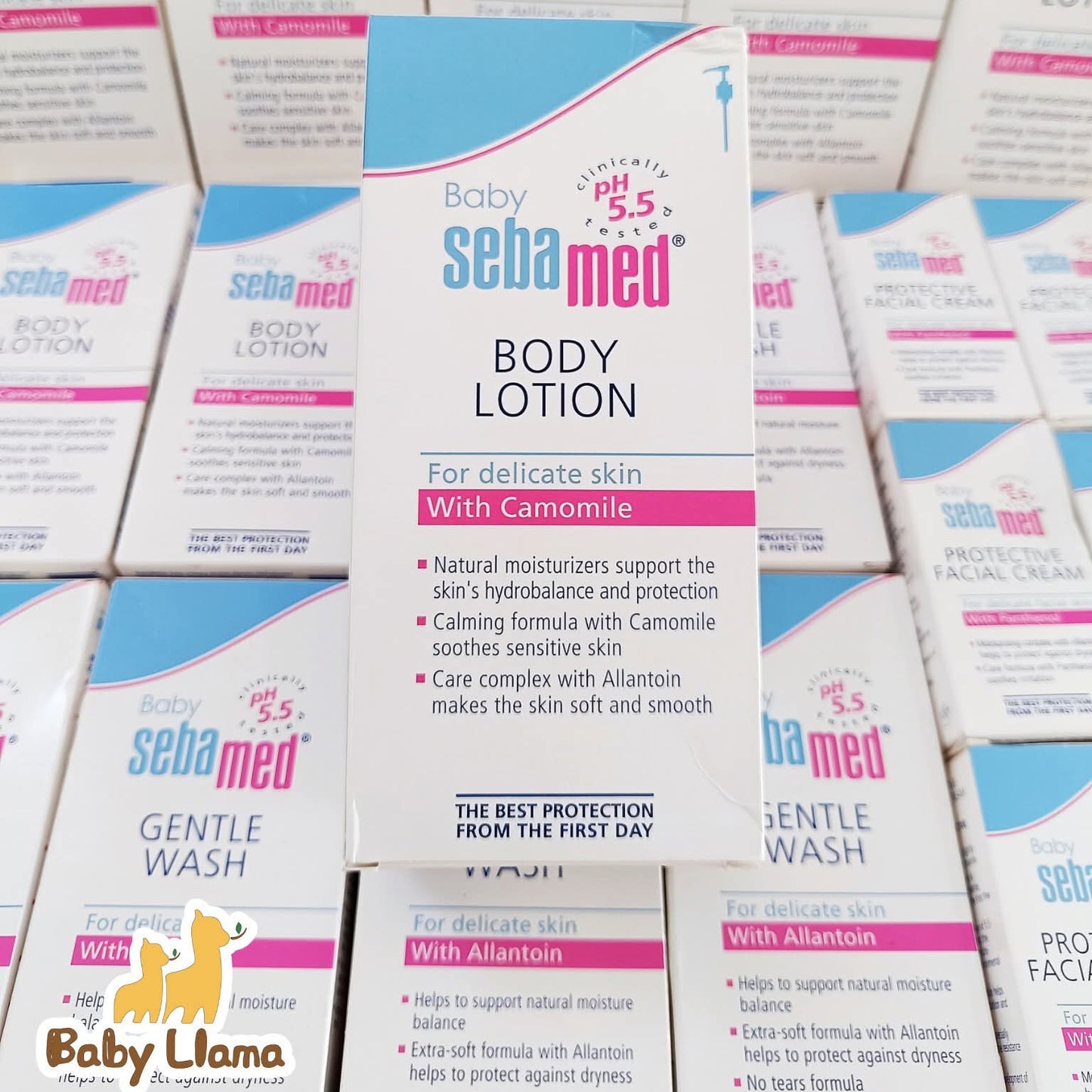 Sebamed Baby Body Lotion & Gentle Wash 0M+