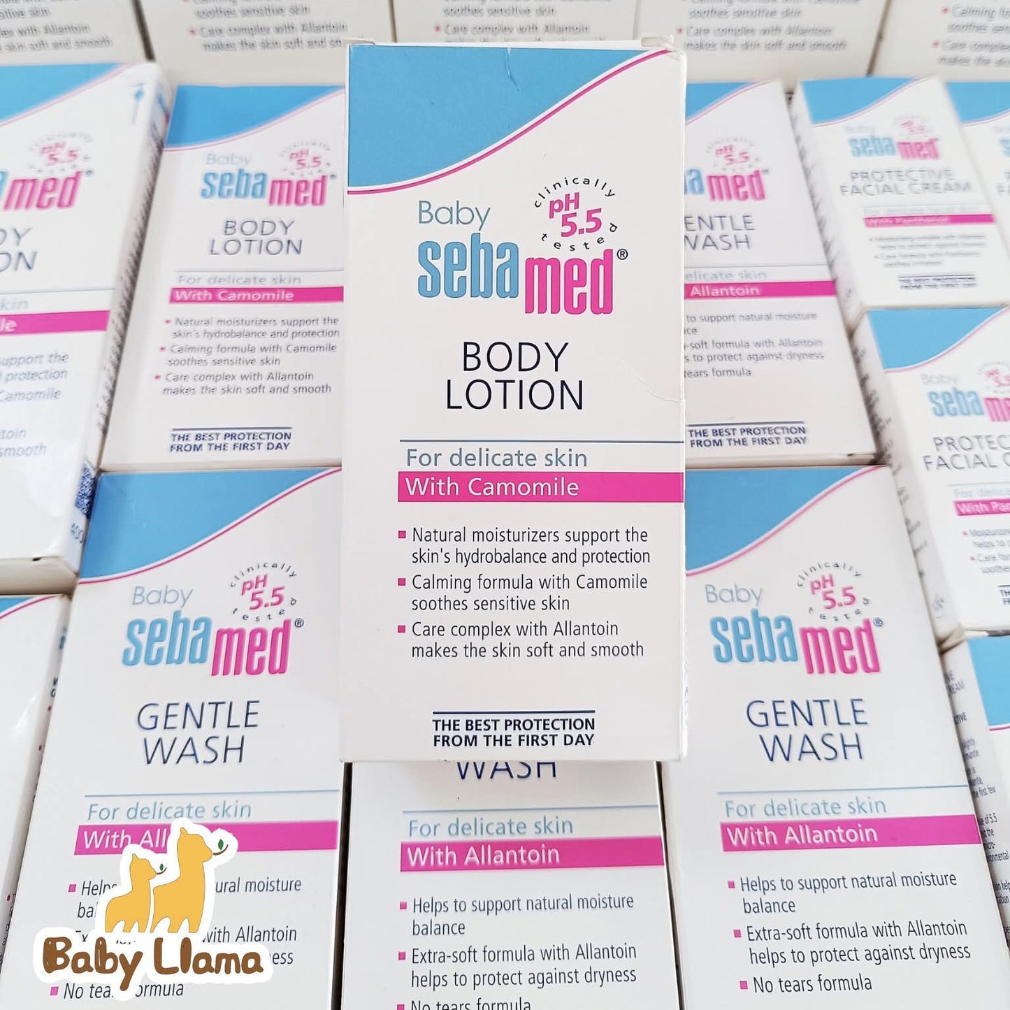 Sebamed Baby Body Lotion & Gentle Wash 0M+
