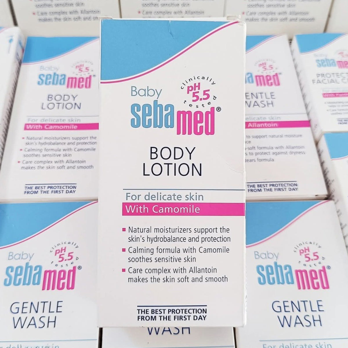 Sebamed Baby Body Lotion & Gentle Wash 0M+