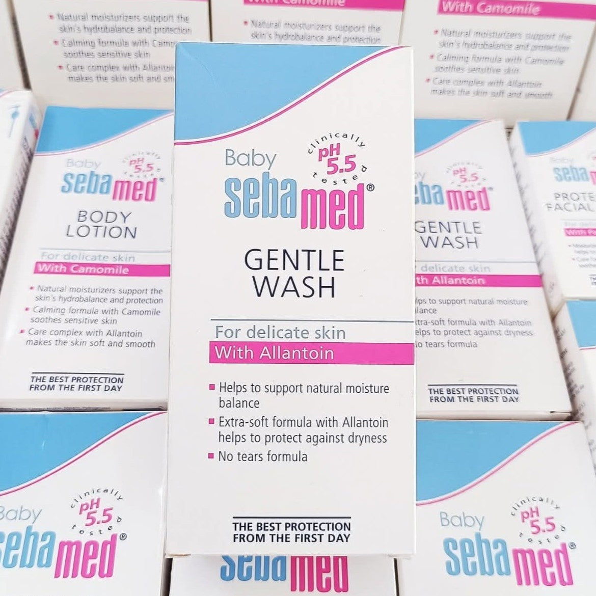 Sebamed Baby Body Lotion & Gentle Wash 0M+