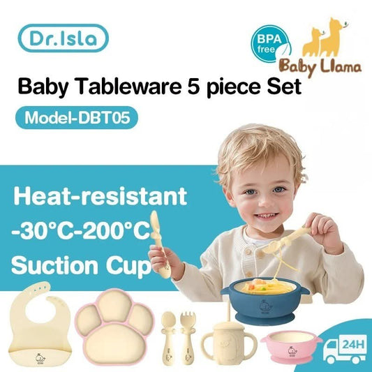 Dr.Isla DBT05 Baby Tableware Five-piece Set 649g 6M+