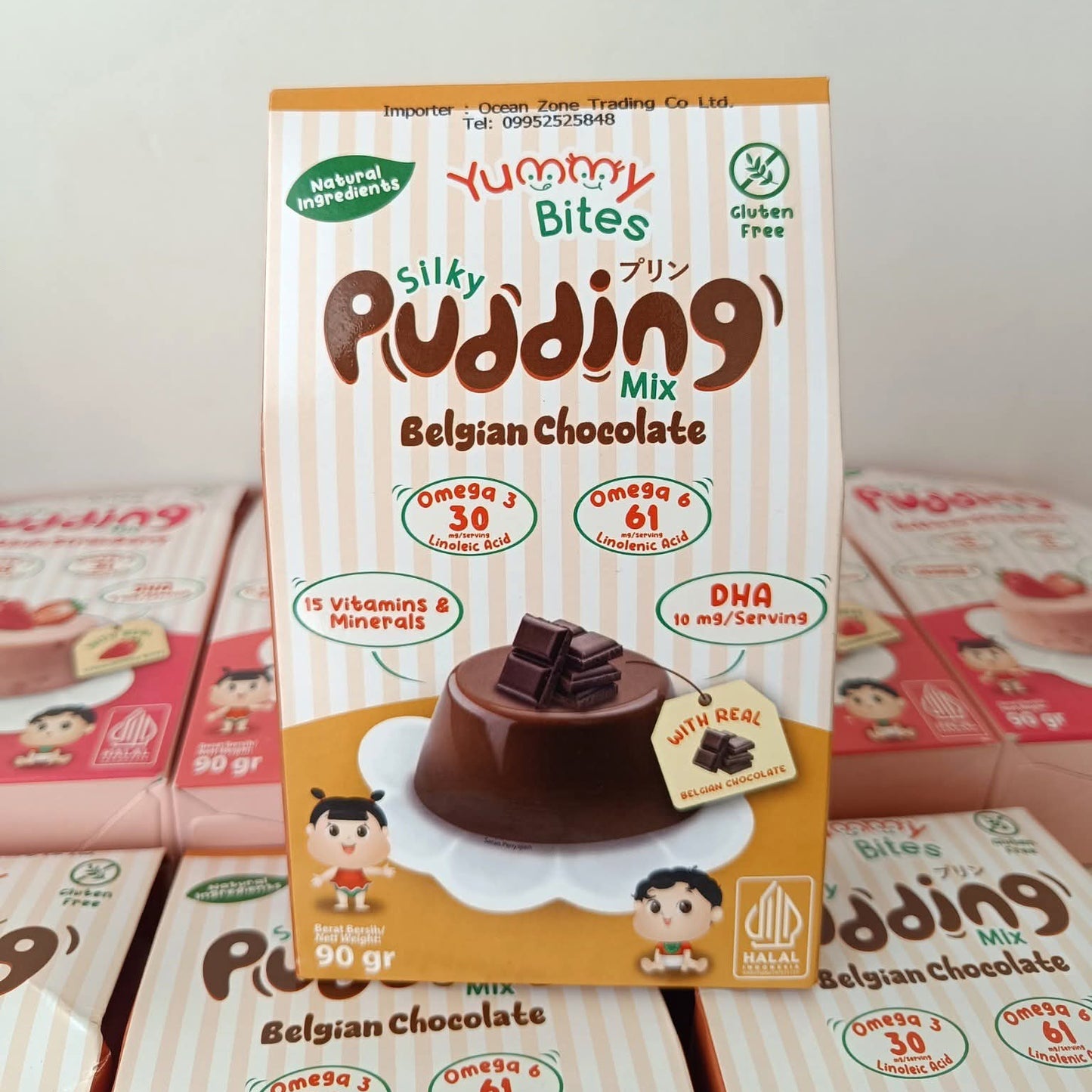 Yummy Bites Pudding Belgian Chocolate Mix 90g 7M+