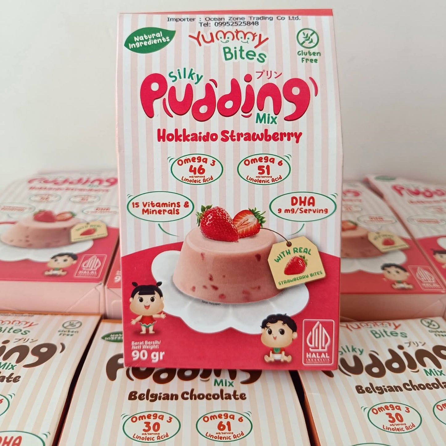 Yummy Bites Pudding Belgian Chocolate Mix 90g 7M+