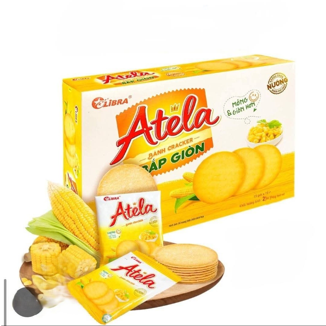 Atela Crackers (18.75g*8Pkts) 150g