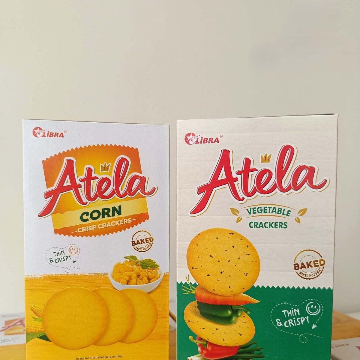 Atela Crackers (18.75g*8Pkts) 150g