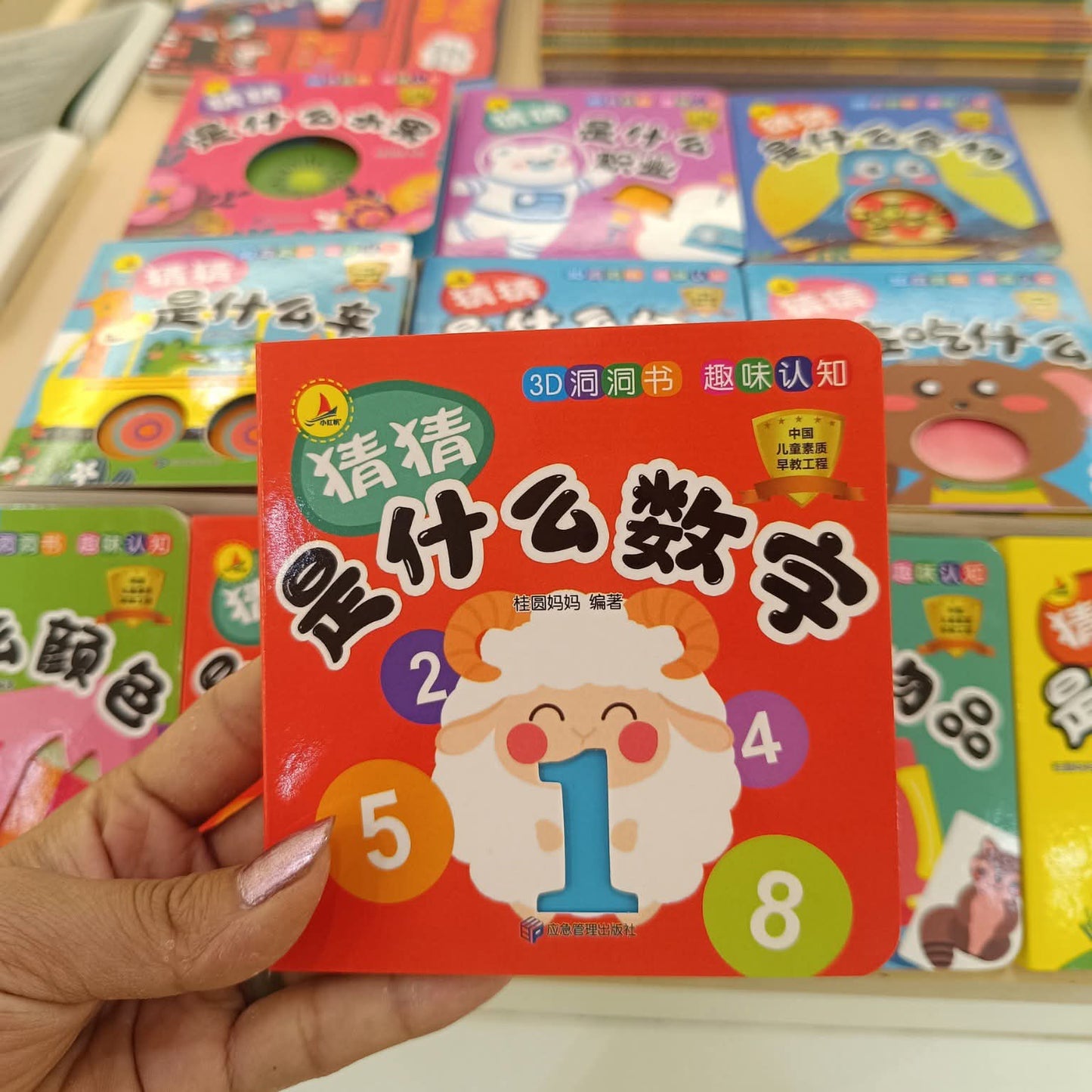 Peep-through Book/10 Books CV
