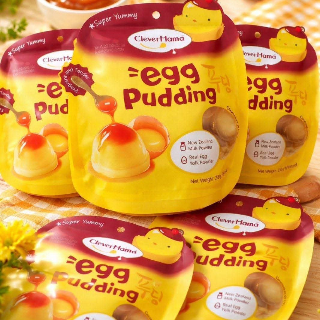 CleverMama Egg Pudding Caramel Egg Flavour 10Pcs 230g 3Yrs+