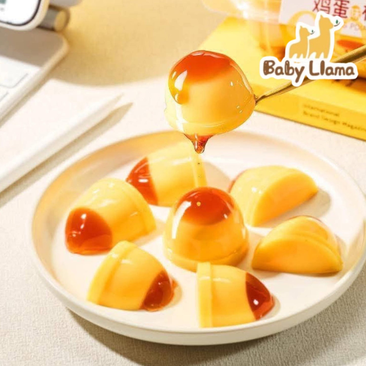 CleverMama Egg Pudding Caramel Egg Flavour 10Pcs 230g 3Yrs+