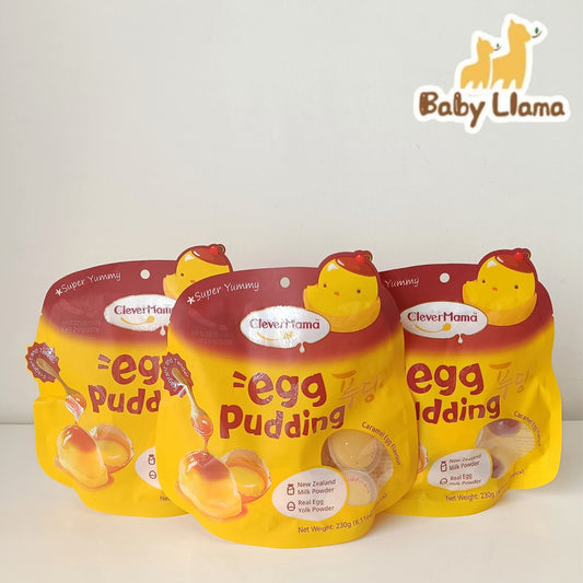 CleverMama Egg Pudding Caramel Egg Flavour 10Pcs 230g 3Yrs+