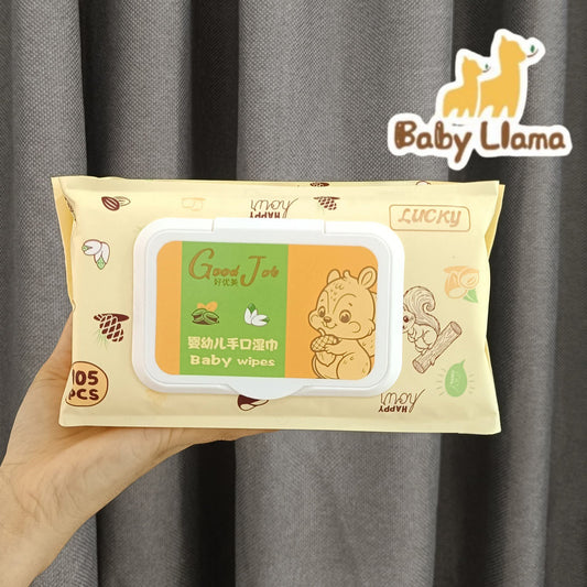 Good Job Baby Wipes 105Pcs (180mmx180mm)