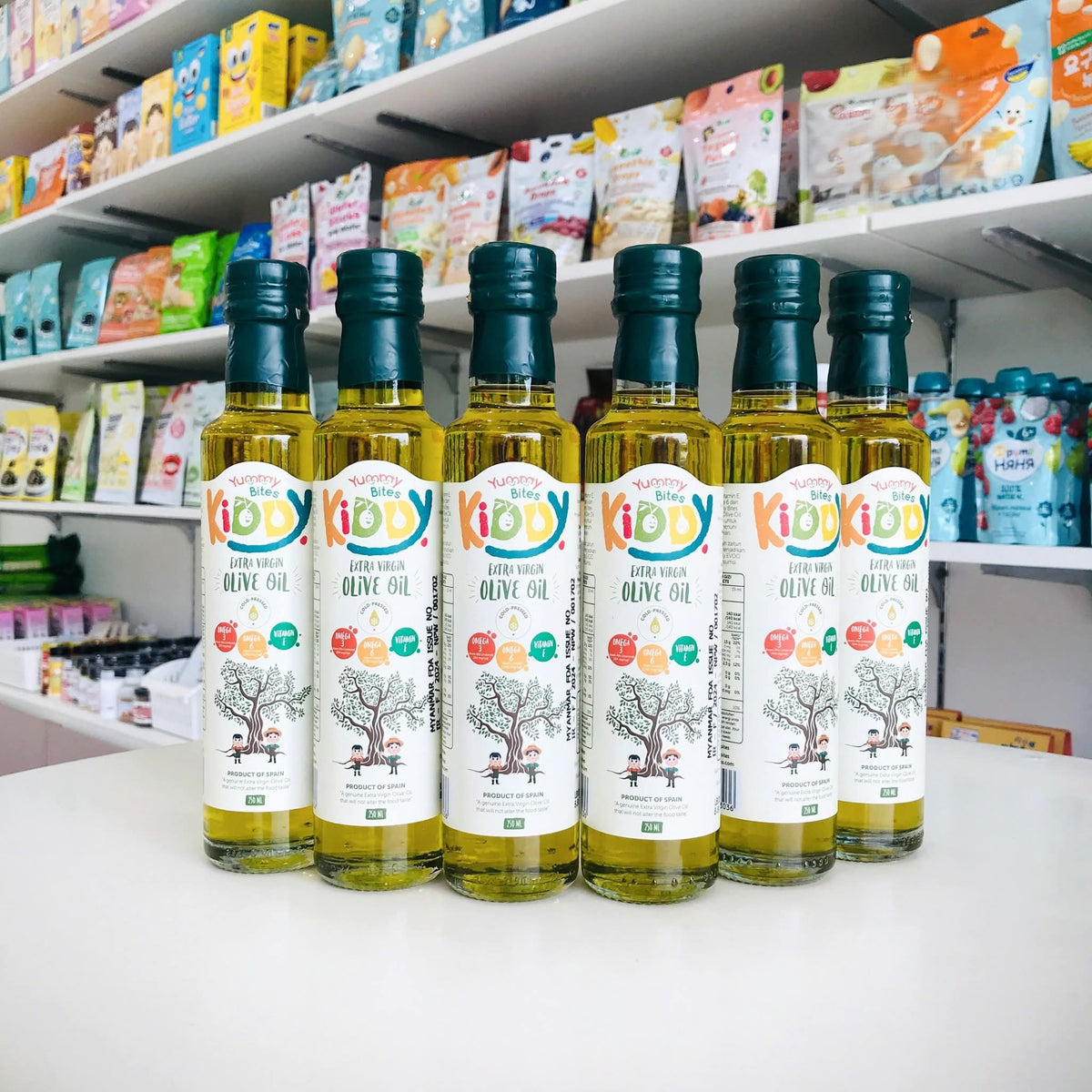 Yummy Bites Extra Virgin Olive Oil 250ml