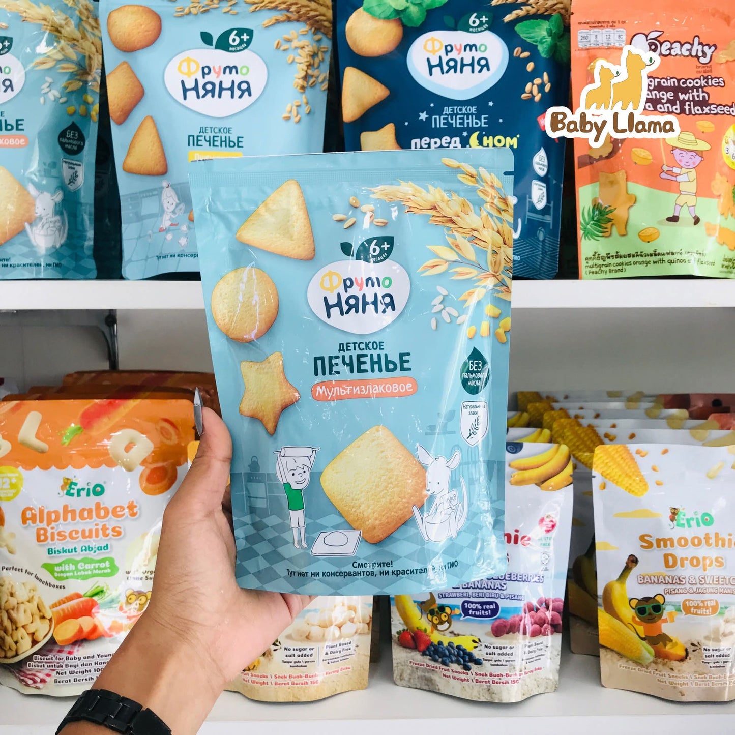 Fruto Nanny Children's Cookies 120g 6M+