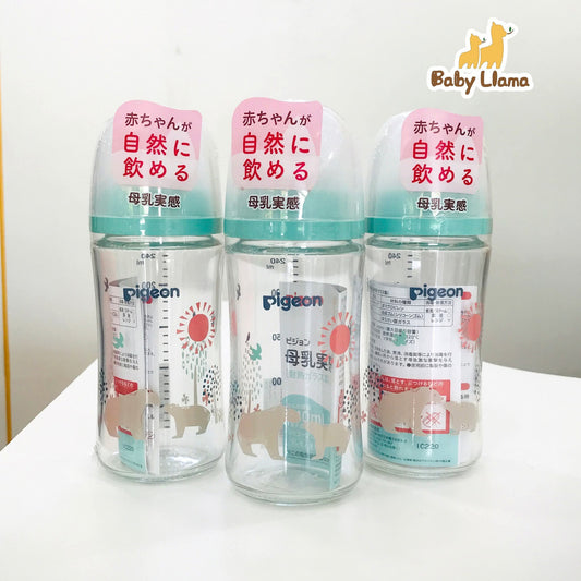 Pigeon Natural Glass Bottle